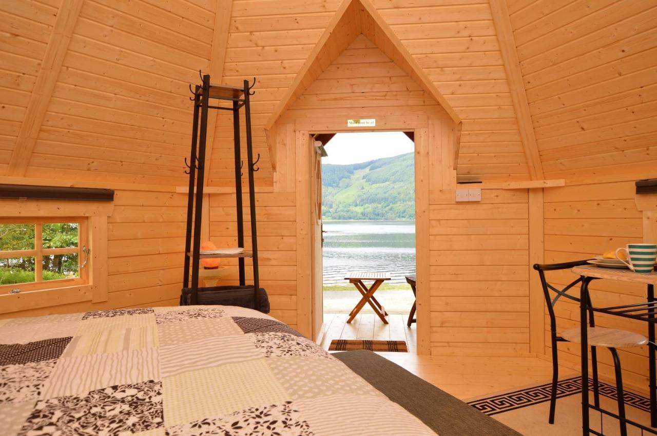 Seal Point Cabin - Luxury Glamping Cairndow Eksteriør bilde