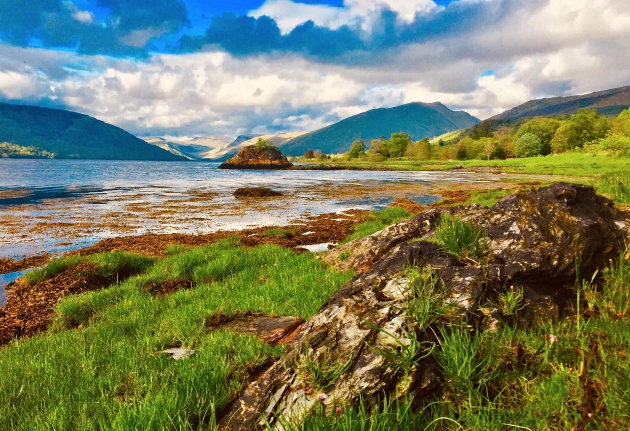 Seal Point Cabin - Luxury Glamping Cairndow Eksteriør bilde